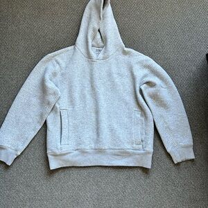 Abercrombie & Fitch Light Gray Crewneck Hoodie Sweater